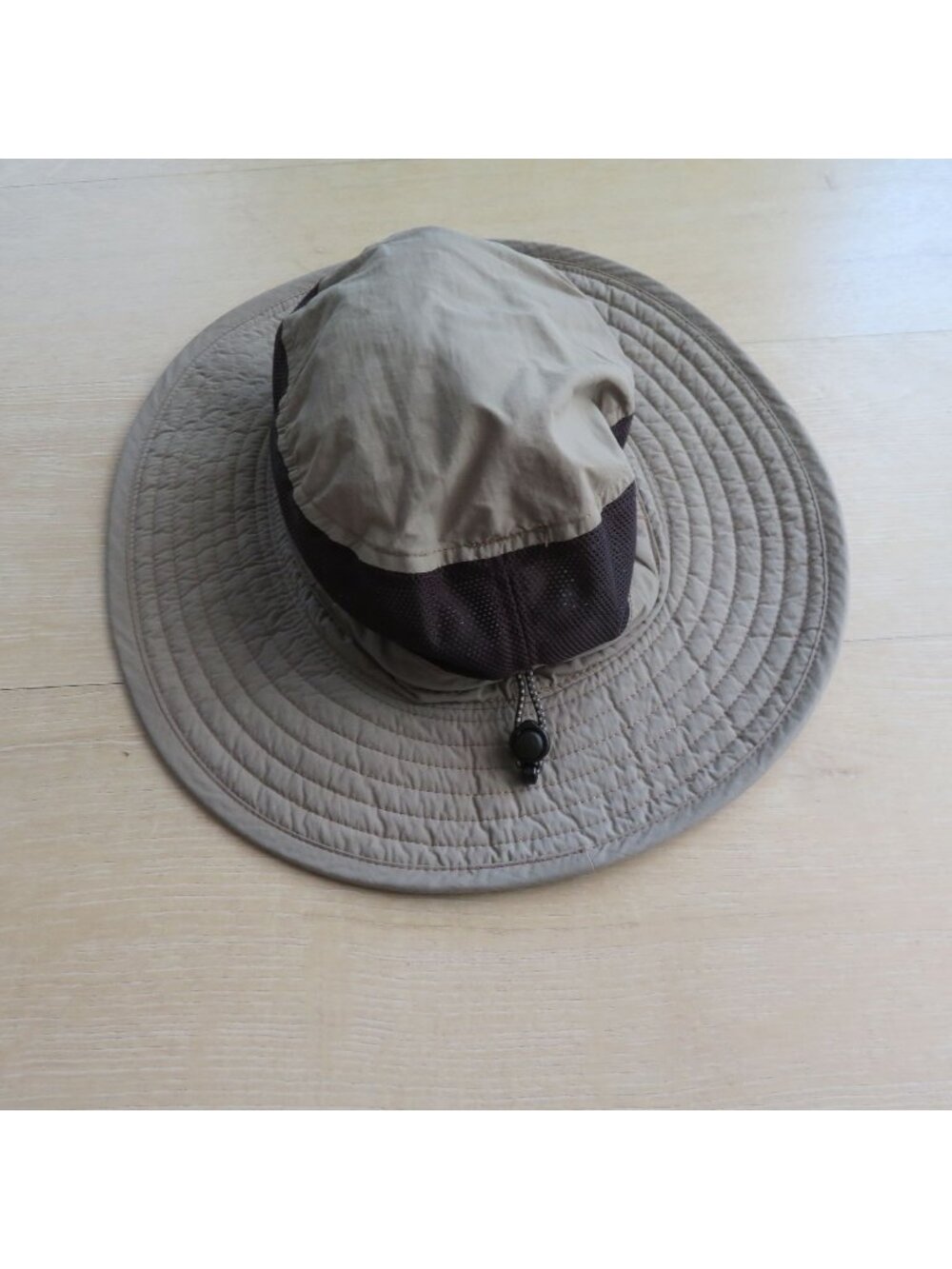 Columbia Hat Boonie One Size Beige Omni-Shade Mesh Wide Brim Mens Outdoor